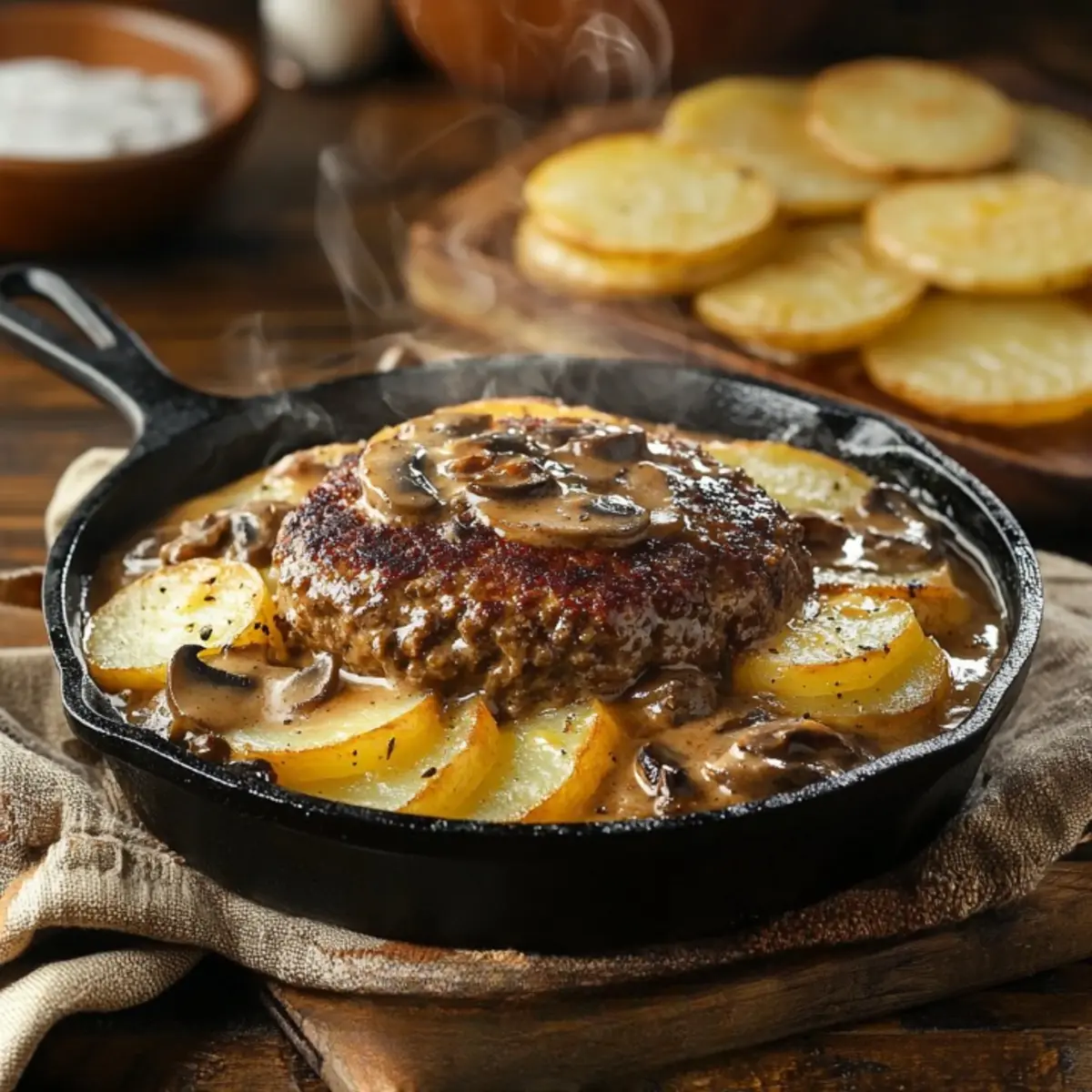 amish hamburger steak