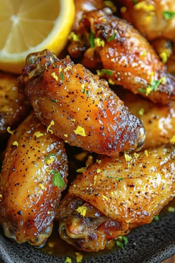 honey lemon pepper wings