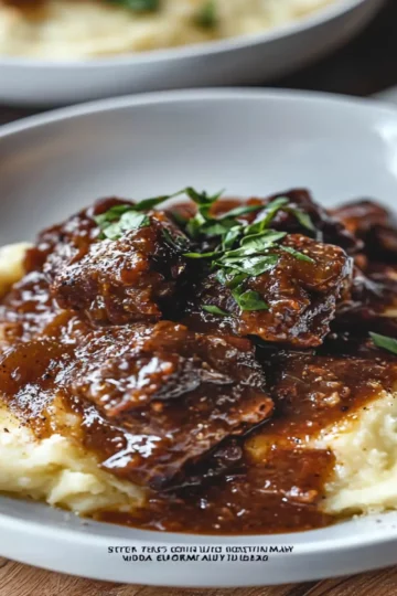 Short Rib Ragu with Parmesan Mashed Potatoes